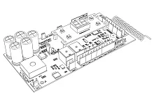 Плата блока управления PCB_SL24 -A